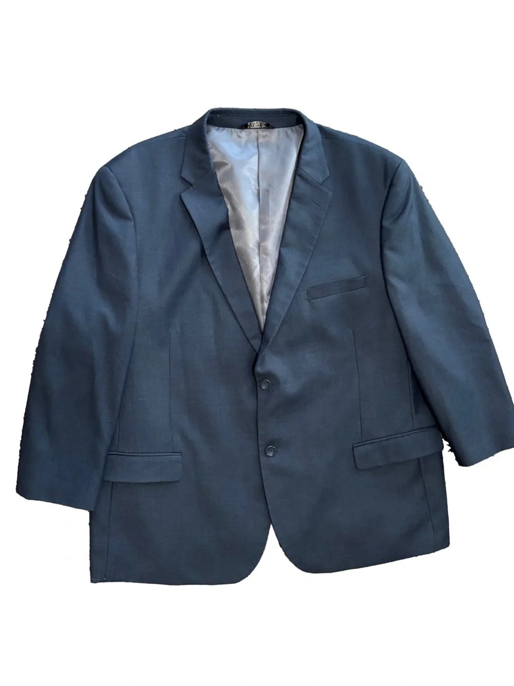 Caravelli Collezione Men’s Sport Coat Blazer Gray 2 Button Wool Blend 48R